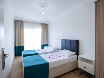 Alanya Konaklı 2+1 Tatil Dairesi | Denize 100m | Havuzlu | Arman Residence