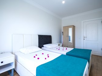 Alanya Konaklı 2+1 Tatil Dairesi | Denize 100m | Havuzlu | Arman Residence